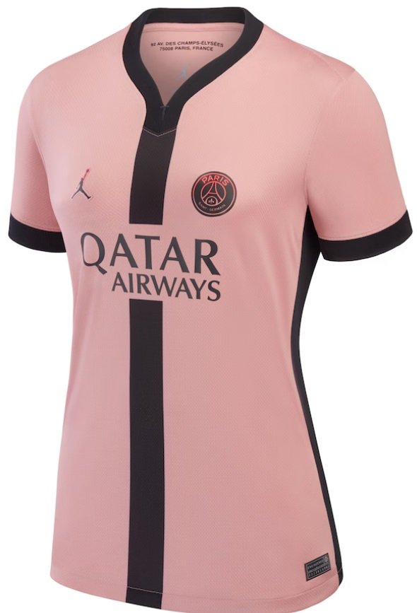 Camisa Feminina III PSG 2024 2025 Air Jordan oficial 